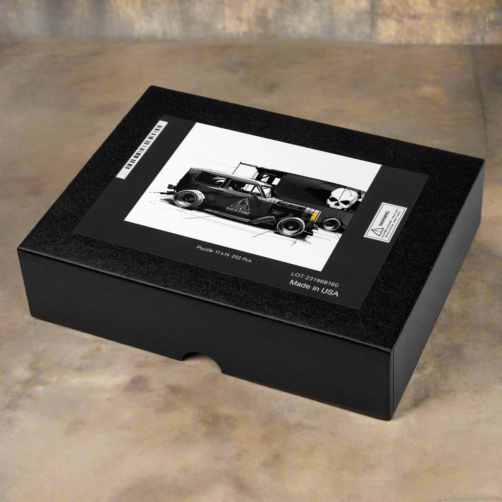 puzzle ratrod cars game gift hot rod 